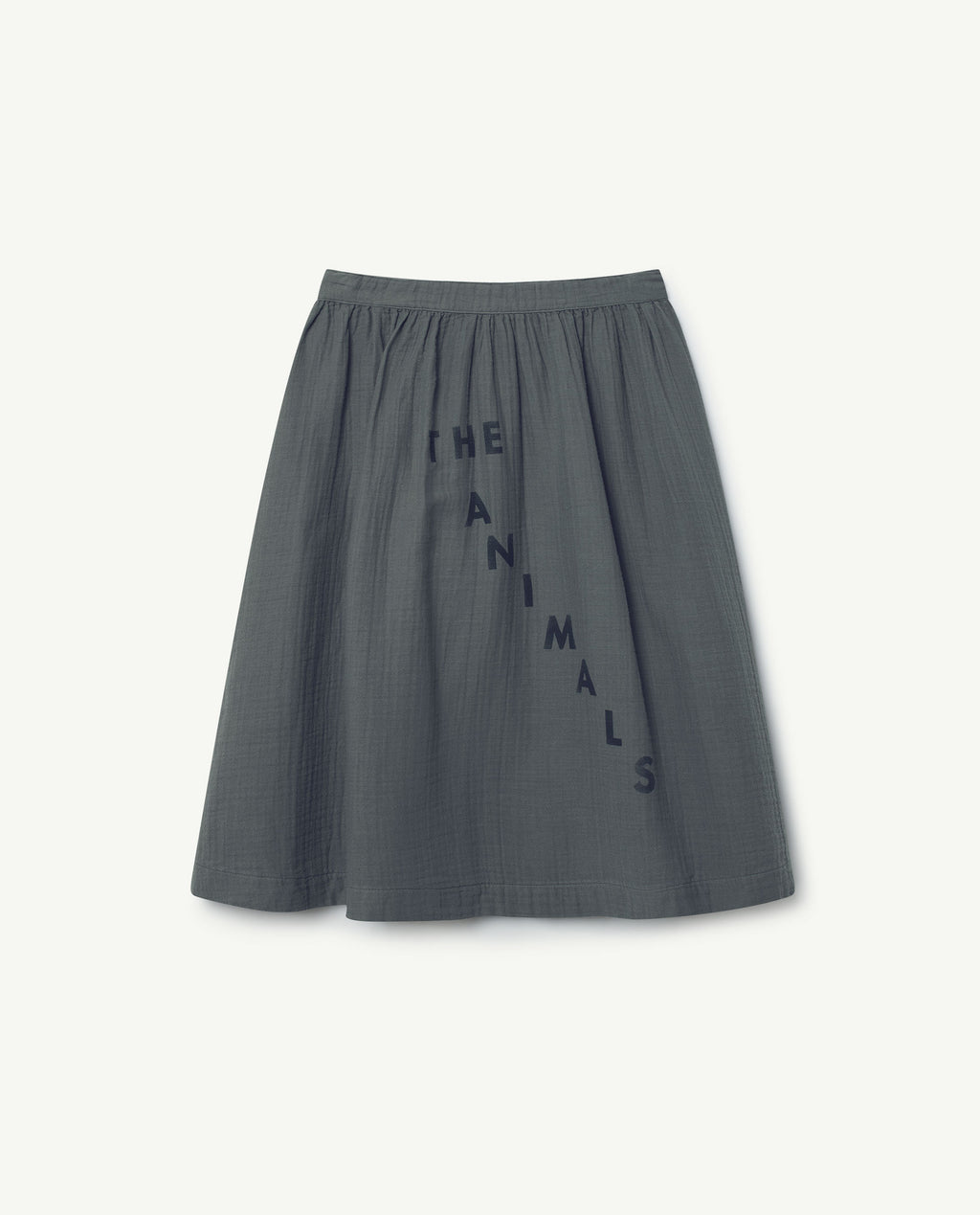 The Animals Observatory Sow Skirt - Grey/Navy