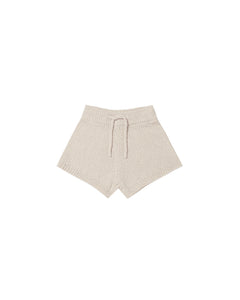 Rylee + Cru Spacedye Shorts - Oatmeal