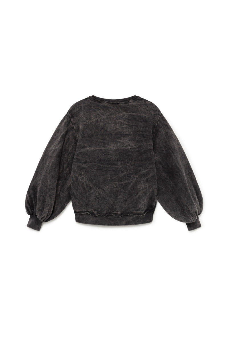 Little Creative Factory Stonewash Sweatshirt - Faded Black