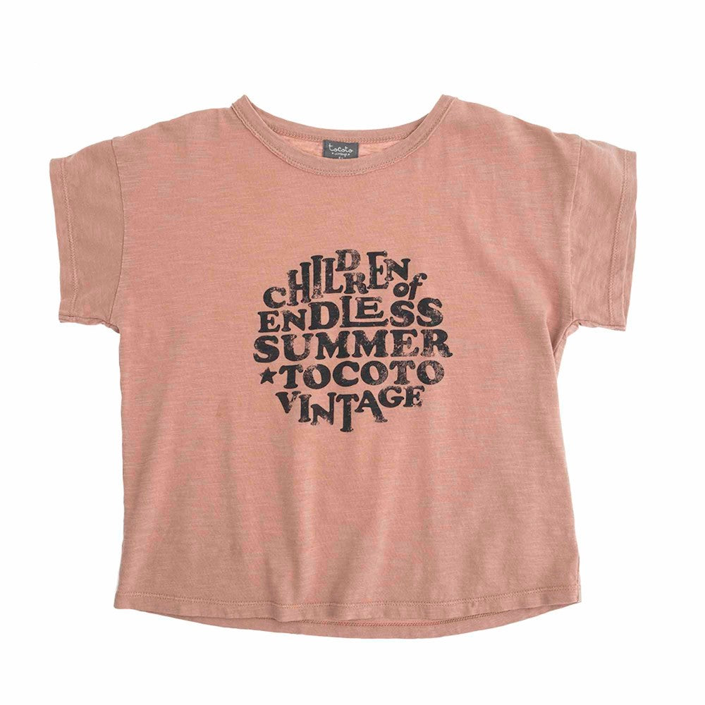 Tocoto Vintage Endless Summer Logo T-Shirt