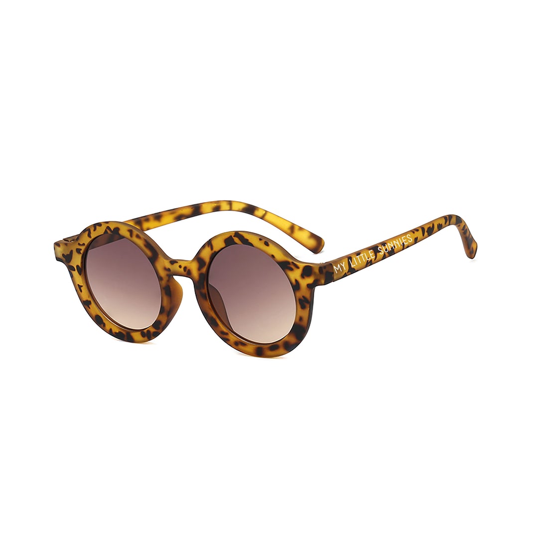 Tenth & Pine Round Retro Sunglasses - Light Tortoise