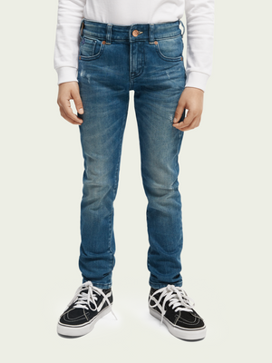 Scotch & Soda Boys Strummer Slim-Fit Jeans - Blue